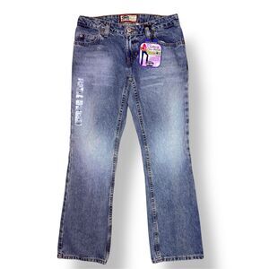 Vintage Old Navy Women’s 4 Short Bootcut Jeans Ultra Low Rise 90s Y2K Denim NEW